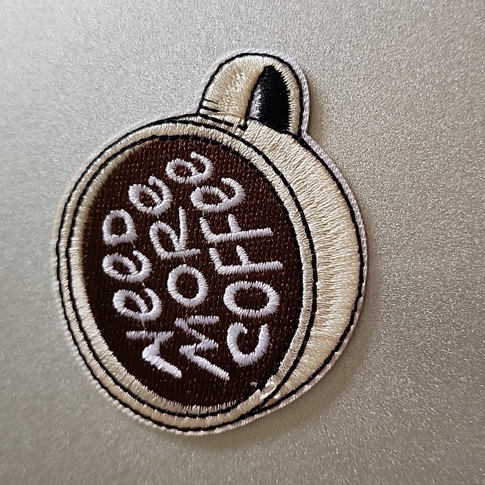 NEED MORE COFFEE Iron on Patch#1